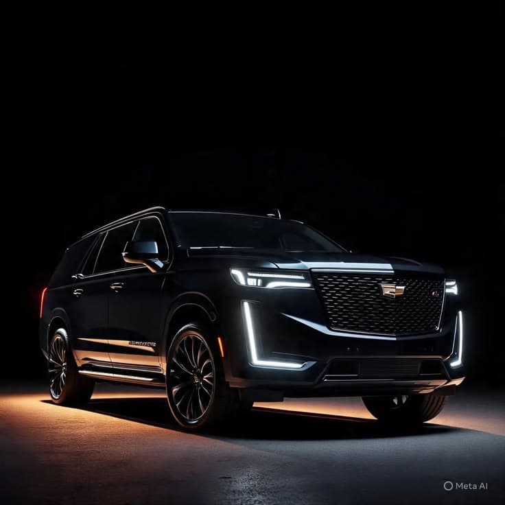 Pearson Limo Cadillac Escalade side profile luxury SUV Toronto